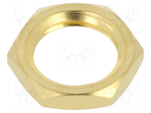 132-NUT SMA GLD