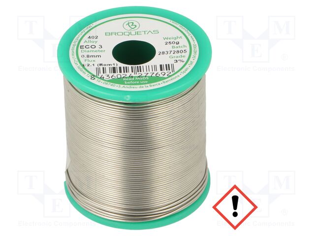 ECO3 (SNCU3) FLUX B2.1 0,8 MM 250 G.