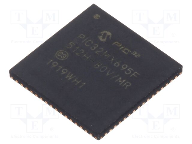 PIC32MX695F512H-80V/MR