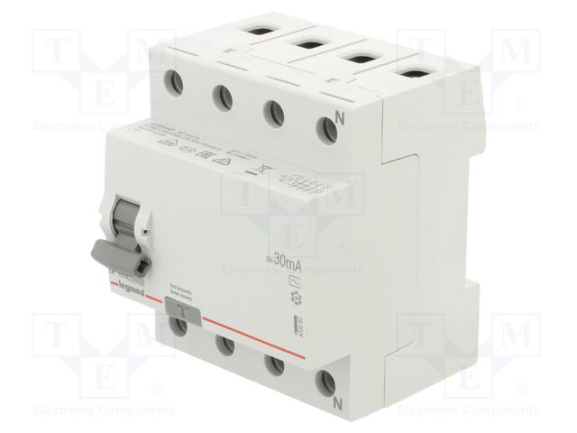 RX3 4P 25A 30MA TYP AC