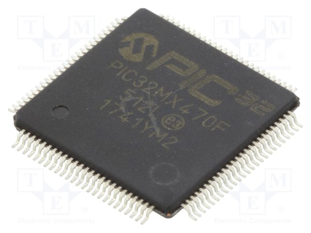 PIC32MX470F512L-120/PT