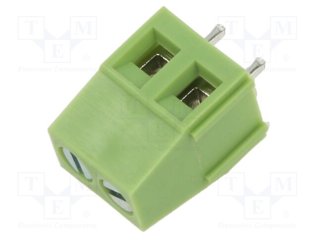 XY128VA-2P 5.0MM GREEN