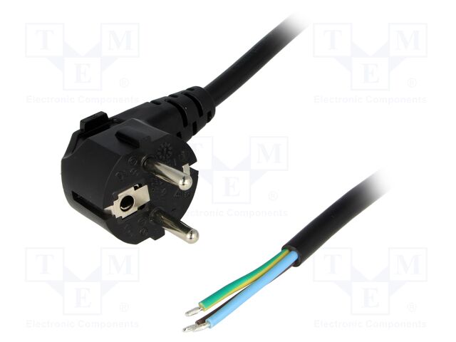 LT322 H05VV-F 3X1.5 1.8M BLK