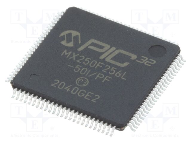 PIC32MX250F256L-50I/PF
