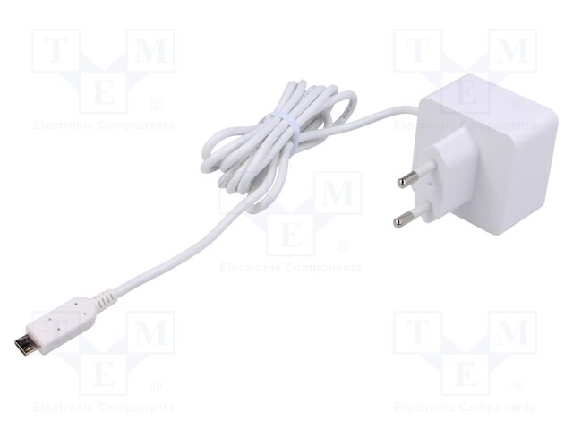 KSA-13B-051250HE MICRO USB PSU EU WHITE