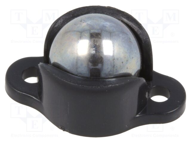 BALL CASTER WITH 3/8" METAL BALL