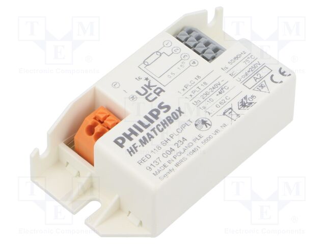 HF-M RED 118 SH PL-C/PL-T 230-240V