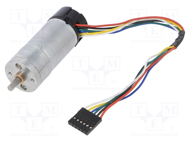 9.7:1 METAL GEARMOTOR 25DX63L MM HP 6V W