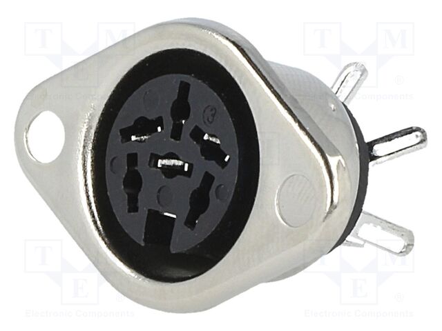 VG05024 DIN SOCKET 6P 240°