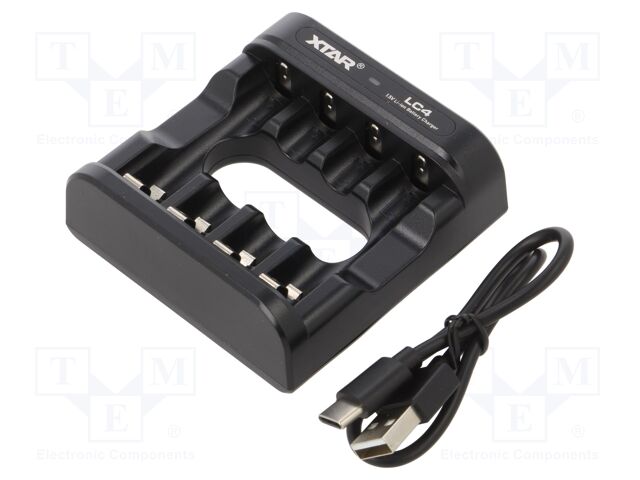 XTAR LC4 AA/AAA 1,5V LI-ION