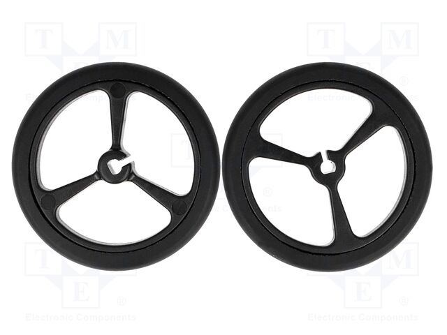 POLOLU WHEEL 40×7MM - BLACK