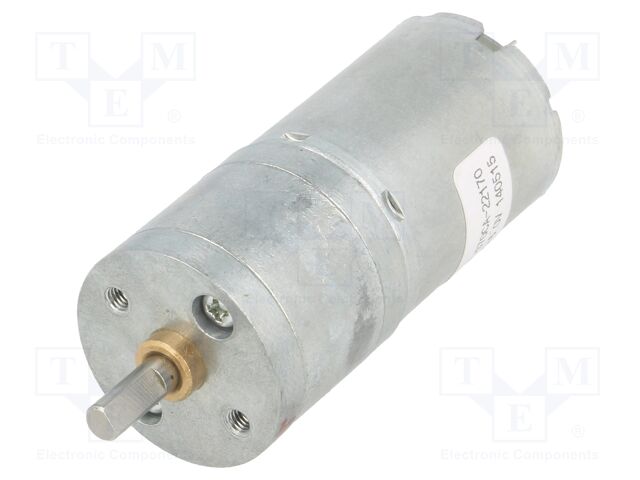 75:1 METAL GEARMOTOR 25DX54L MM LP 6V