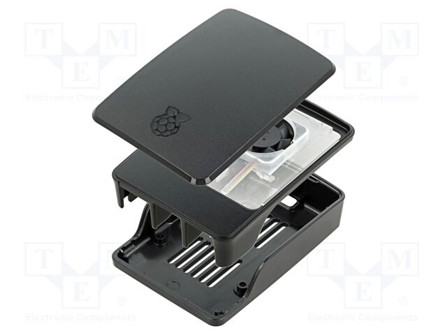 RASPBERRY PI CASE FOR PI 5 BLACK