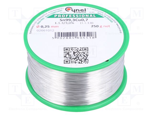 SN99CU1-0.25MM/0.25KG