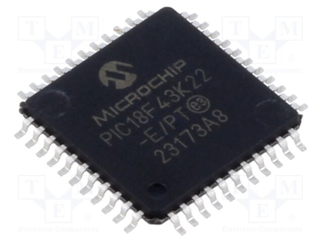 PIC18F43K22-E/PT