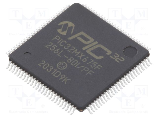 PIC32MX675F256L-80I/PF