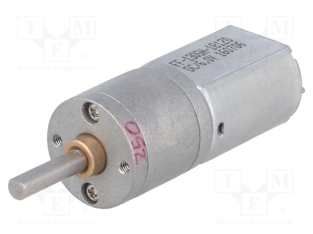 250:1 METAL GEARMOTOR 20DX46L MM 6V DUAL