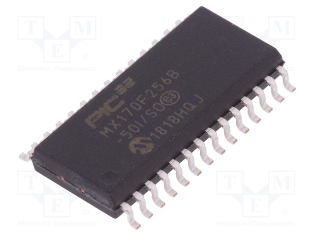 PIC32MX170F256B-50I/SO