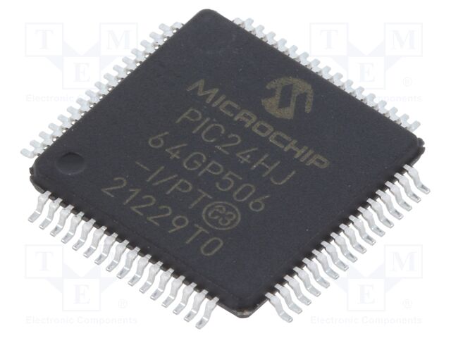PIC24HJ64GP506-I/PT