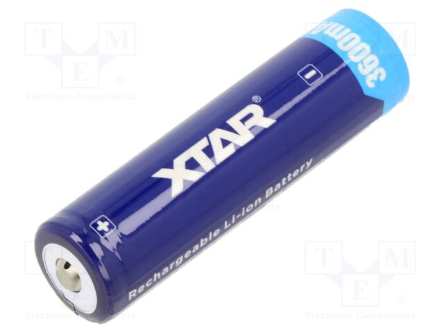 XTAR 18650-360PCM 3600MAH PROTECTED 10A