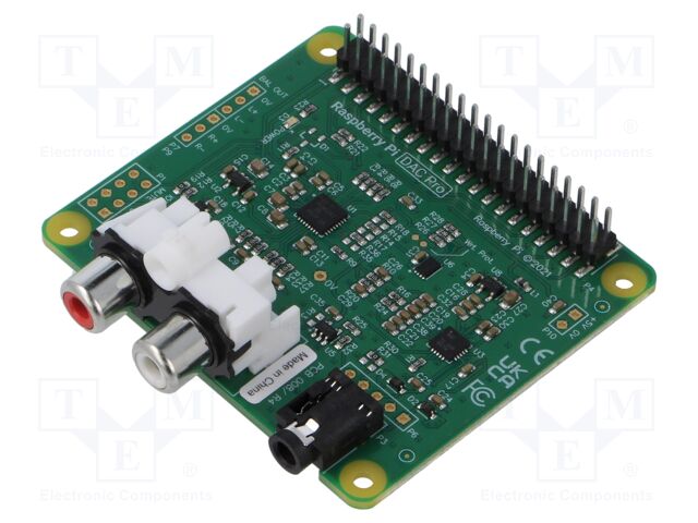 RASPBERRY PI DAC PRO - GREEN PCB