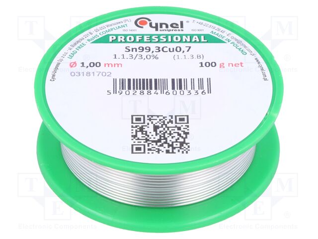 SN99C 1.0 MM 0.1KG