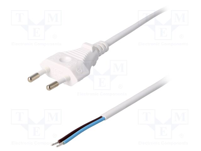 LT207 H03VVH2-F 2X0.75 1.8M WHT