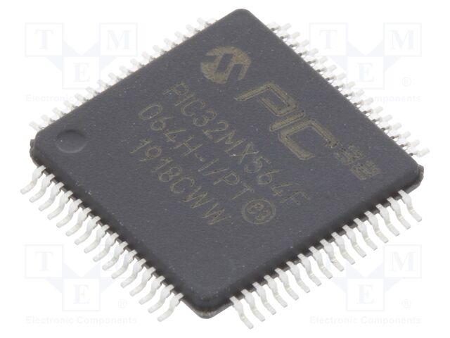 PIC32MX564F064H-I/PT
