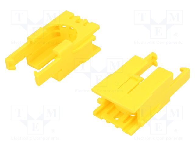 ROMI CHASSIS MOTOR CLIP PAIR - YELLOW