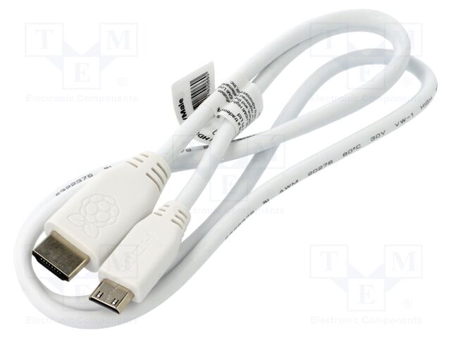 HDMI TO MINI HDMI 1M WHITE 789-21051004