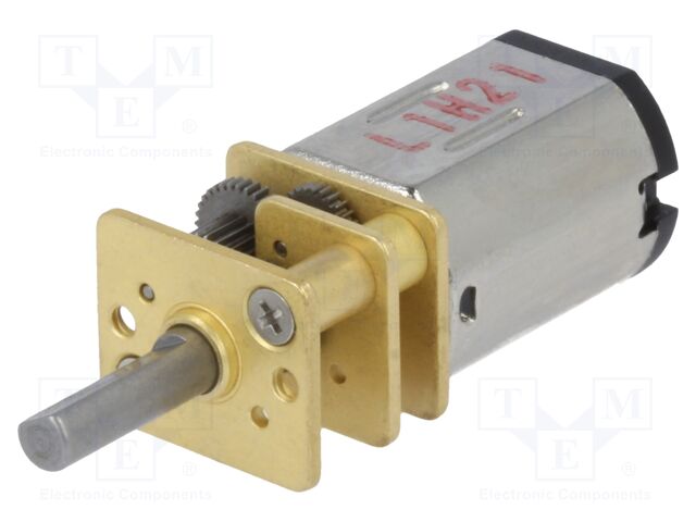 15:1 MICRO METAL GEARMOTOR HPCB 12V EXT.