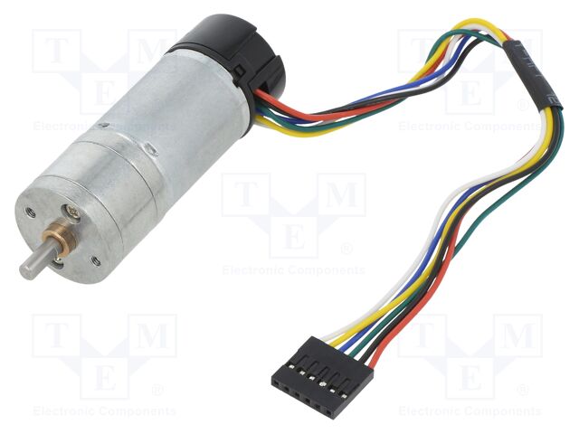 34:1 METAL GEARMOTOR 25DX67L HP 6V 48 CP