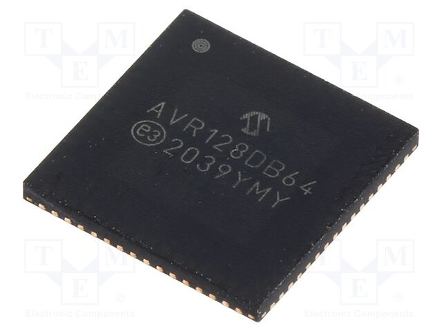 AVR128DB64-I/MR