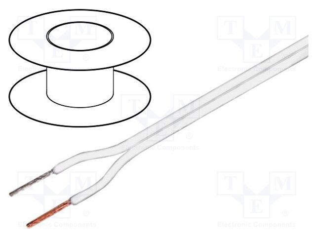 C100 2X0.75 WHITE