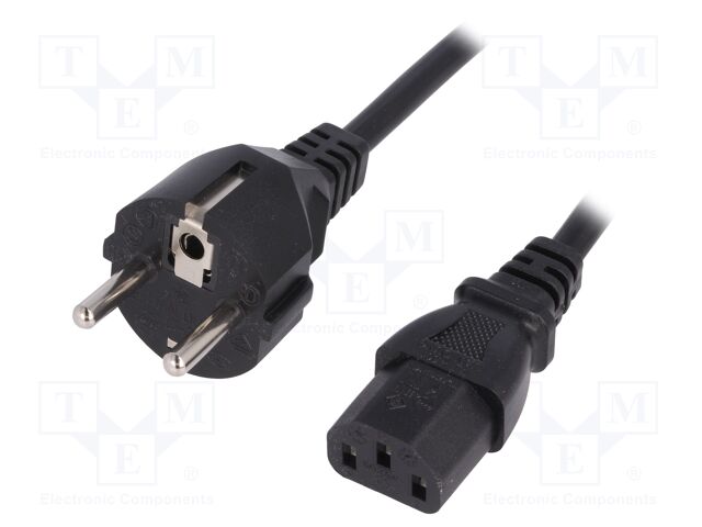 LT-312+501 H05VV-F 3X0.75 BLK 1.5M