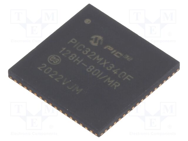 PIC32MX340F128H-80I/MR