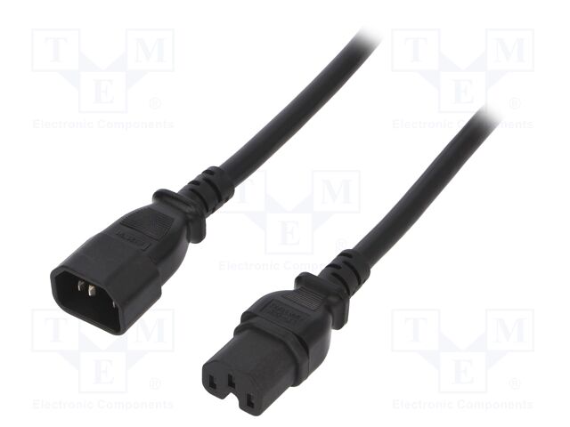 LT-602+545 SJT 14/3 105C BLK 1.8M