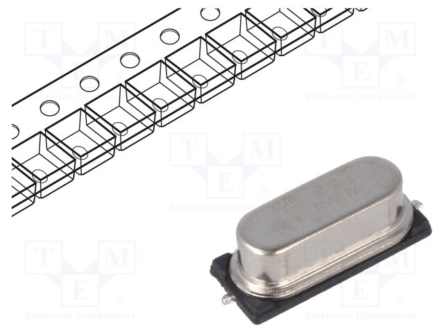 11.0592M-49SMD-SR