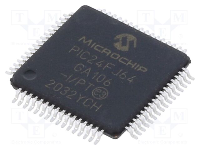 PIC24FJ64GA106-I/PT