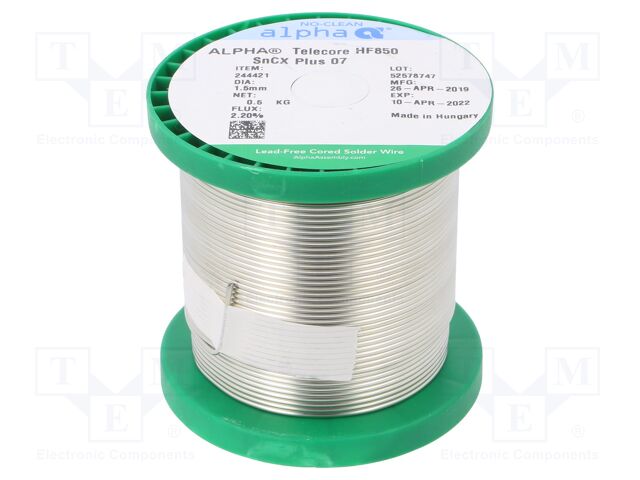 TELECORE HF-850 SNCX PLUS 07 1,5MM