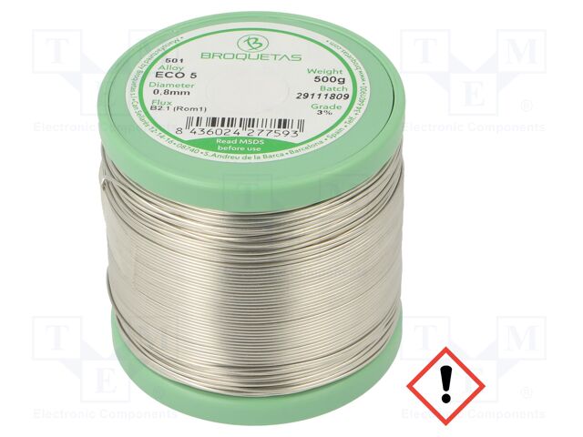 ECO5(SNAG0,3CU0.7) FLUX B2.1 0,8 500G