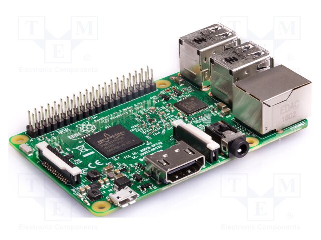 RASPBERRY PI 3 MODEL B 1GB RAM