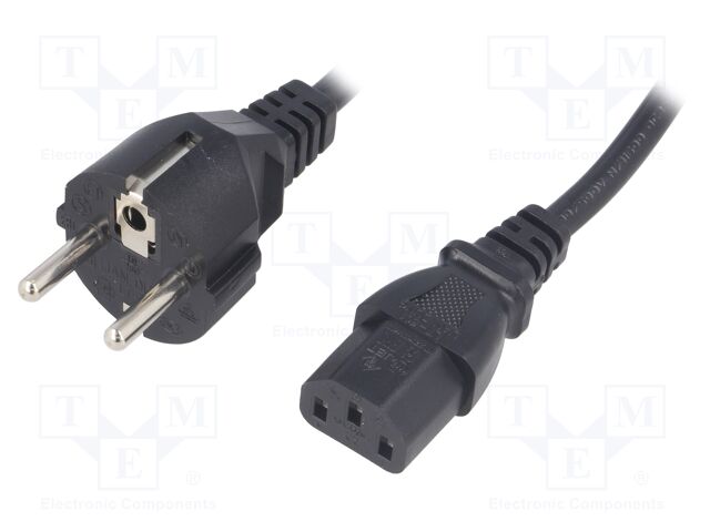 LT-312+501 H05VV-F 3X0.75 BLK 1.8M