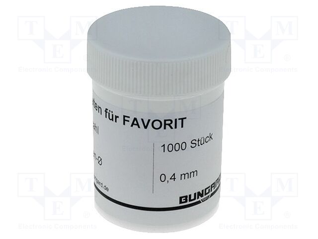 1000 RIVETS 0.4MM