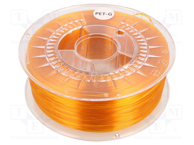 PETG 1,75 BRIGHT ORANGE TRANSPARENT