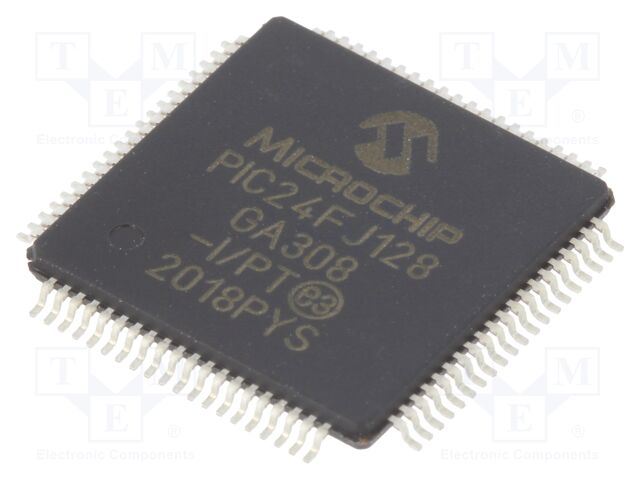 PIC24FJ128GA308-I/PT