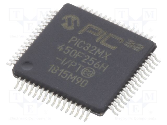 PIC32MX450F256H-I/PT