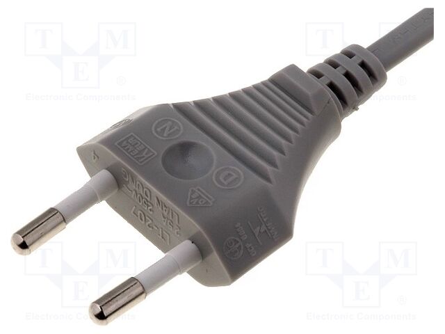 LT207 H03VVH2-F 2X0.75 1.8M GRY
