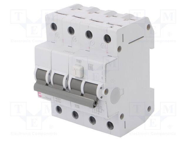 KZS-4M 3P+N AC C20/0.03