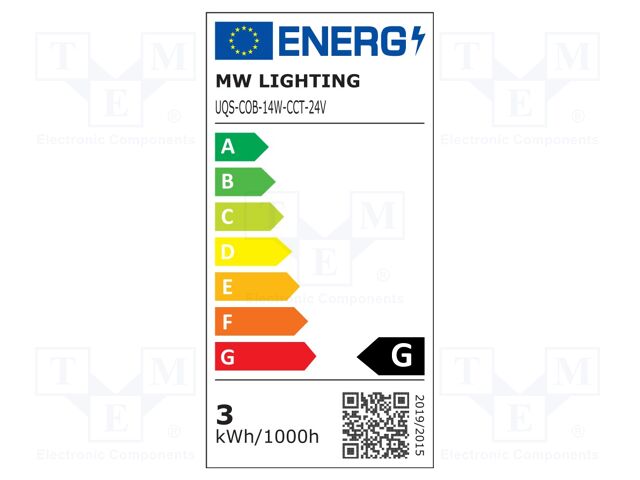 UQS-COB-14W-CCT-24V-5M